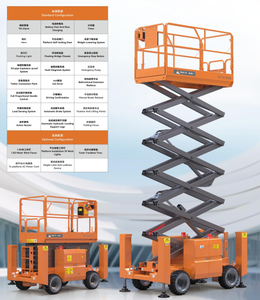 Aerial <strong>Work</strong> <strong>Platform</strong> 320kg 350kg Self Propelled Hydraulic Scissor <strong>Lift</strong> <strong>Platform</strong> Table 8m 12m 10m Electric Scissor <strong>Lift</strong> Truck - Product Image 4
