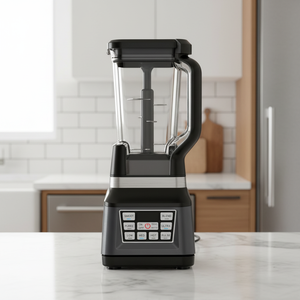 Высокоэффективный коммерческий блендер для молочных коктейлей с измельчителем, низким уровнем шума, корпусом из ABS-пластика, мощностью 1500 Вт, для домашнего использования, 5+ скоростей, функция измельчения льда - Product Image 4