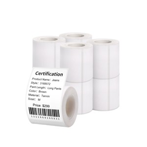 Inkjet Matt <b>Silver</b> Pet Waterproof High Quality Strong Adhesive Custom Sticker Fragile Warning Label Maker Computer <b>Camera</b> - Product Image 5