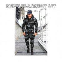 Ensemble deux pièces pour homme, sweat-shirt et pantalon de survêtement, taille plus, style décontracté, automne-hiver, méthode de tricotage