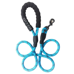 Wholesale High Quality Classic Colorful Durable Shock Absorbing Nylon <strong>Dog</strong> <strong>Leash</strong> with Customized Pattern and Color - Product Image 1