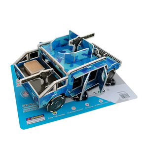 Juguete Educativo 3D para Niños, Rompecabezas de Auto, Bloques de Construcción de Papel para Armar, Regalo para Niños - Product Image 4