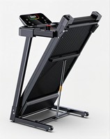 Caminadora Plegable para el Hogar con Motor Silencioso y Plataforma Amortiguadora, Capacidad de 100 kg, Pantalla LED para Ejercicio en Interiores