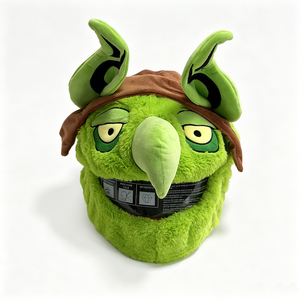 Funda Protectora Universal para Casco de Motocicleta Modular de Cara Completa, Diseño de Monstruo Verde Goblin, Felpa Suave de Imitación de Piel de Conejo, Antiarañazos - Product Image 1