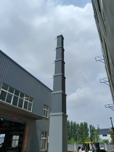 Mástil de Antena Telescópico de FRP de 10 m Personalizado YANGBO con Carro de Transporte - Product Image 5