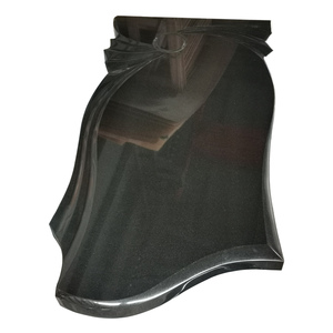 Русский стиль черный гранитный надгробный камень поставщик надгробия - Product Image 3