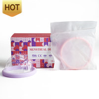 Disques menstruels jetables à usage unique en gros, fabricant OEM ODM de disques menstruels pour usage vaginal