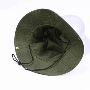 Chapeau Bob de Pêche et de Plage en Maille pour Hommes, Nouvelle Tendance, Large Bord, Coupe-Vent avec Cordon, Logo Personnalisé, Haute Qualité, Vente en Gros - Product Image 2