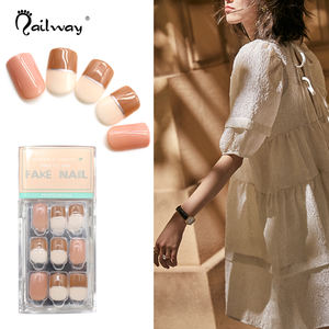 Faux <span class=keywords><strong>ongles</strong></span> carrés <span class=keywords><strong>courts</strong></span>, artificiels, pour fourniture de faux <span class=keywords><strong>ongles</strong></span>, <span class=keywords><strong>nail</strong></span> <span class=keywords><strong>Art</strong></span>, à la mode, 100 pièces - Product Image 2