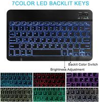 Keyboard Multifungsi Ultra Tipis dengan Lampu Latar LED USB-C Nirkabel Planck Baru Berkualitas Tinggi Harga Kompetitif HL199 untuk Tablet