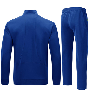 Ensemble de survêtement sportif pour homme, sur mesure, prix abordable, couleur unie, fermeture éclair intégrale, pour la course et l'entraînement - Product Image 2