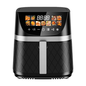 Nouveautés OEM Friteuse à air numérique intelligente sans huile avec écran tactile personnalisable 5L 6L 7L 8L en acier inoxydable - Product Image 2