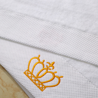 Super Water Absorption Modern Style Cotton Hand Towel Solid Color Personal Use Bath Cotton Towels