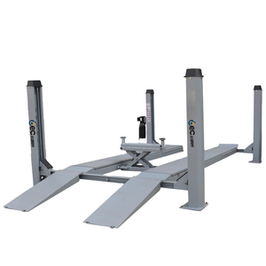 Pont élévateur <span class=keywords><strong>auto</strong></span> à quatre poteaux, bras asymétrique, capacité 4500 kg/5T, verrou de sécurité, vérin hydraulique simple pour voitures et motos, hauteur de levage 1,8m-<span class=keywords><strong>2m</strong></span> - Product Image 1