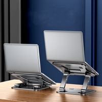 Support d'ordinateur portable réglable en acier au carbone Support universel pliable pour ordinateur portable de toutes tailles
