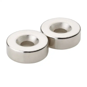 Pestillo magnético de puerta cepillado gris recubierto de níquel NEODIMIO de alta calidad al por mayor accesorios modernos de cierre de puerta magnético oculto - Product Image 3