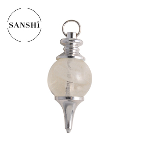 <span class=keywords><strong>Pendule</strong></span> en pierre précieuse sphérique 7 Chakra, pierre de guérison en cristal naturel, gravé, vente en gros, livraison gratuite - Product Image 3