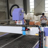 Prix d'usine AKG1212 ATC CNC Router, machine de gravure et de fraisage à changement d'outil automatique, zone de travail 1200*1200 pour l'industrie du bois