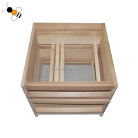 New Bee keeping Wooden Cedar Hive Set Nationaler Bienenstock in Großbritannien