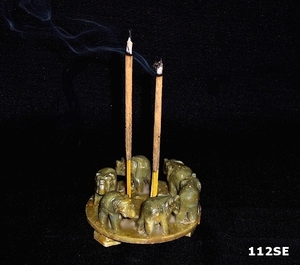 Rounded Shape Soapstone on Carving <b>Work</b> for Temples House and Office Incense Stick Decoration Fragrance Burner <b>Stand</b> for Worship - Product Image 4