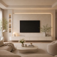 Meubles de cuisine modernes sur mesure avec îlot central, vérification des dimensions, coordination de l'emballage et coordination de la livraison