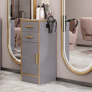 Professional 2024 White Rolling Barber Spa Facial Metal Hair Salon Beauty Salon <b>Hairdressing</b> <b>Trolley</b> Carts - Product Image 5