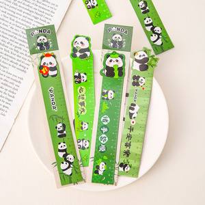 Regla magnética Panda de 15cm, herramienta de medición flexible para niños, suministros escolares, dibujo, papelería, diseño de dibujos animados - Product Image 4