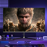 Monitor LED para Juegos de 24 Pulgadas sin Marco, 100Hz, Ultra Delgado, IPS LCD, Pantalla para Computadora de Escritorio, para Oficina y Hogar, OEM, ODM, de Fábrica