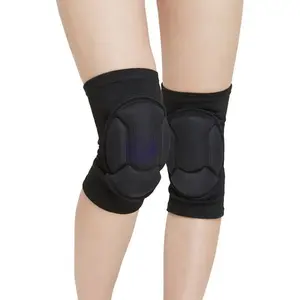 Thể thao kneepad người đàn ông đàn hồi Miếng đệm đầu gối hỗ trợ thiết bị thể dục bóng rổ Brace bảo vệ nam chống trượt Miếng đệm đầu gối phụ nữ