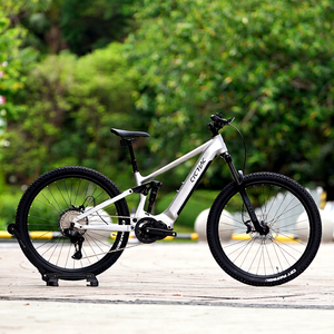 จักรยานเสือภูเขา CYCTRAC EM6 (รุ่นที่ 3) จากโรงงานโดยตรง พร้อมมอเตอร์ M430 500W ระบบขับเคลื่อนกลาง แบตเตอรี่ลิเธียม 48V 15AH ระบบกันสะเทือนเต็มรูปแบบ 12 สปีด - Product Image 1