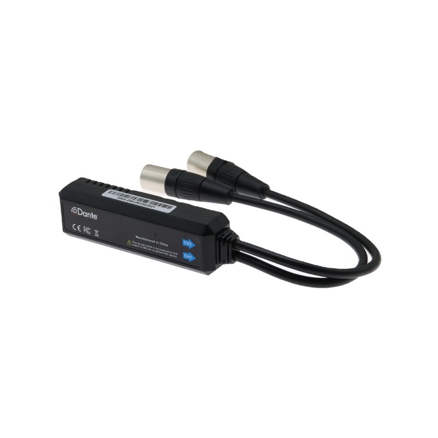Dante 2Ch Analog Output Dongle Converter
