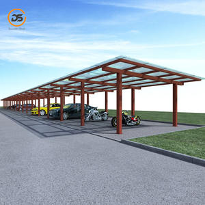 Garage pour voiture en acier préfabriqué de taille personnalisable, abri multi-usages en métal pour l'extérieur avec toit en acier galvanisé - Product Image 3