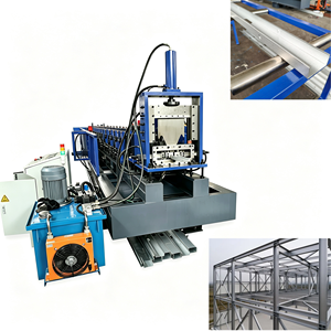 Máquina Formadora de Perfiles de Acero Ajustable Automática para Altura y Ancho, Ligera, para Villas, Casas Prefabricadas, LGSF, CU, Armadura de Acero - Product Image 1