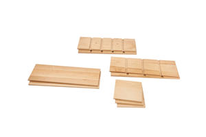 Organisateur d'ustensiles de cuisine en bois multifonctionnel et écologique, installation facile, plateau pour fourchettes et cuillères, inserts pour tiroirs - Product Image 3