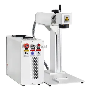 Máquina de marcação UV automática do laser da fibra mini máquina de gravura do metal do laser do aço do metal