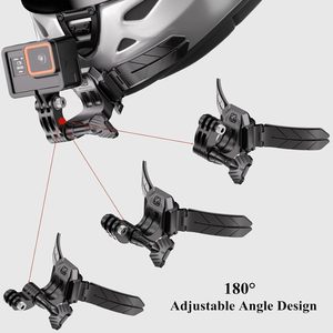 Soporte Universal para Cámara de Mentonera de Motocicleta Kewig para DJI OSMO/<span class=keywords><strong>Insta360</strong></span>, Soporte de Liberación Rápida para Cámara de Acción en el <span class=keywords><strong>Casco</strong></span> - Product Image 5