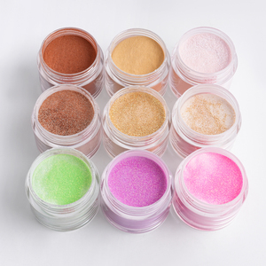 Profesional brillo acrílico polvo vendedores a granel Etiqueta Privada personalizado desnudo uñas acrílico polvos al por mayor cubierta Rosa 2oz - Product Image 3