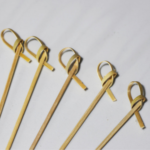 Brochetas de Bambú Ecológicas de Diseño Ligero con Acabado Natural, Aptas para Contacto con Alimentos, para Muestras de Alimentos de Lujo - Product Image 3