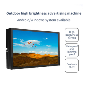 32-inch vẻ đẹp quảng cáo cảm ứng màn hình hiển thị LCD Bảng điều chỉnh treo tường máy tính bảng máy tính bảng trung tâm mua sắm Máy quảng cáo - Product Image 2