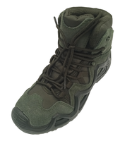 Bottes de randonnée en cuir Columbia Solomon vertes tendance personnalisées JDS pour hommes