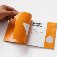 Imprimante économique Jiangsu pour service d'impression de catalogues d'entreprise, brochures et dépliants avec papier offset de qualité, gaufrage et logo personnalisé