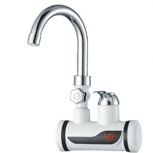 <span class=keywords><strong>Robinet</strong></span> de cuisine chauffe-<span class=keywords><strong>eau</strong></span> sans réservoir, 220V, prise ue, affichage numérique, <span class=keywords><strong>pour</strong></span> maison de campagne, chalet, 3000W - Product Image 2