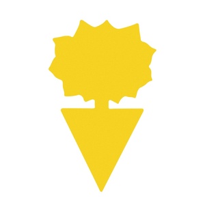 Bán buôn không độc hại và không vị Vàng dính Hội Đồng Quản Trị cho trong nhà bảo vệ nhà máy hai mặt dính côn trùng Catcher - Product Image 1