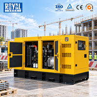 Générateur diesel silencieux Royal Wholesale 80 kW 100 kVA Deepsea triphasé 4 fils pour centrale électrique industrielle