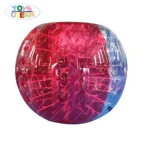 PVC Body Zorb Bumper Ball Suit Inflatable Bubble Football Soccer Ball With Colored Dots販売