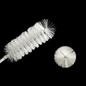 Roestvrijstalen Nylon Slang Borstel Reinigers Buis Stro Reinigingsborstel U-Vorm Flexibele Afvoerborstel Aquarium Onderhoud Tool - Product Image 3