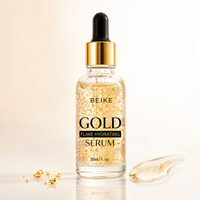 Sérum visage BEIKE OEM 24K or, acide hyaluronique, niacinamide, hydratation intense, anti-âge, éclaircissant, essence pour le visage contre les taches brunes