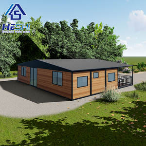 Contenedor expandible personalizado de 20 pies y 40 pies Casa prefabricada Precio de dos dormitorios Casa móvil plana prefabricada Granny Casa portátil - Product Image 1