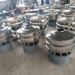 Tamis filtrant industriel en acier inoxydable, tamis vibrant rotatif - Product Image 3