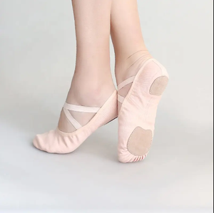 7000072 all'ingrosso Stock di scarpe da ballo Ballerina ragazze tratto LOGO tela Modulare Sole <span class=keywords><strong>ballerine</strong></span> scarpe da donna - Product Image 3